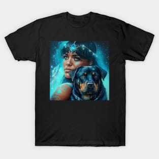 Rottweiler Mom T-Shirt